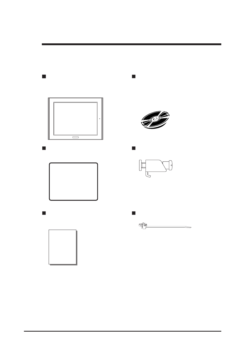 Package contents | Proface FP3900 - 19 Flat Panel" User Manual | Page 9 / 83