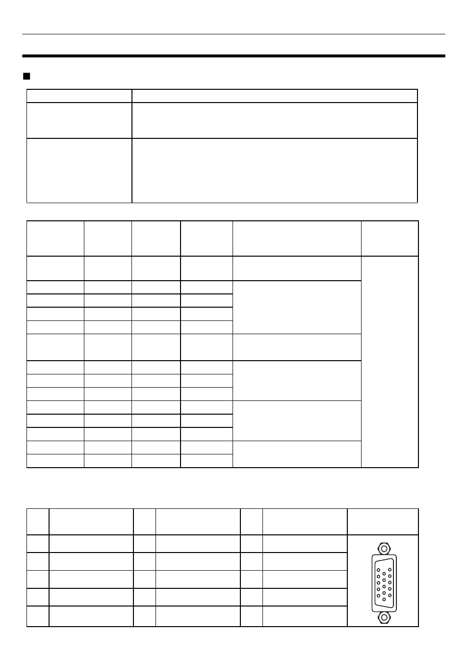 Interfaces | Proface FP3900 - 19 Flat Panel" User Manual | Page 5 / 16
