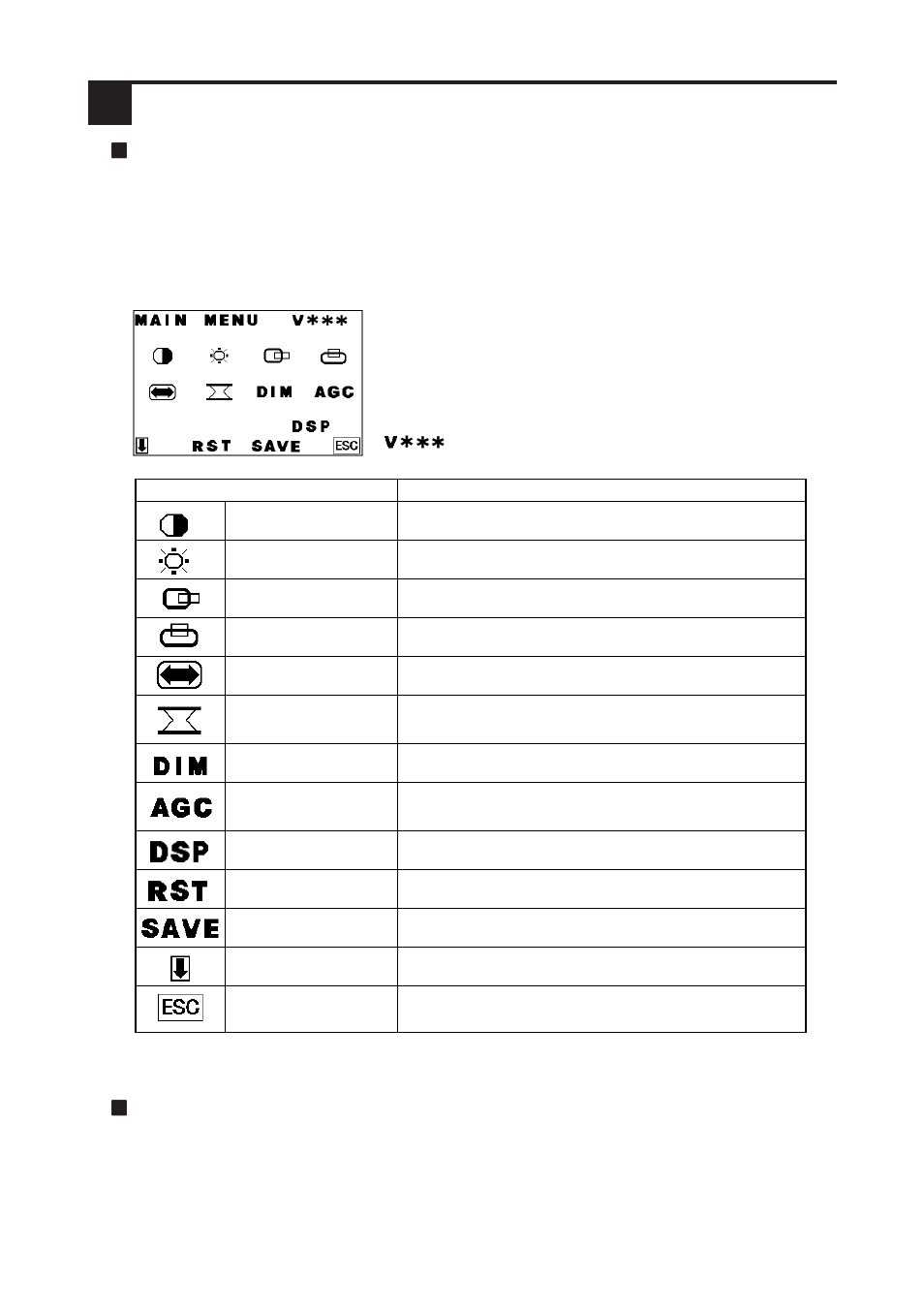 9screen display adjustment, Osd features, Starting the osd | Proface FP3900 - 19 Flat Panel" User Manual | Page 17 / 20