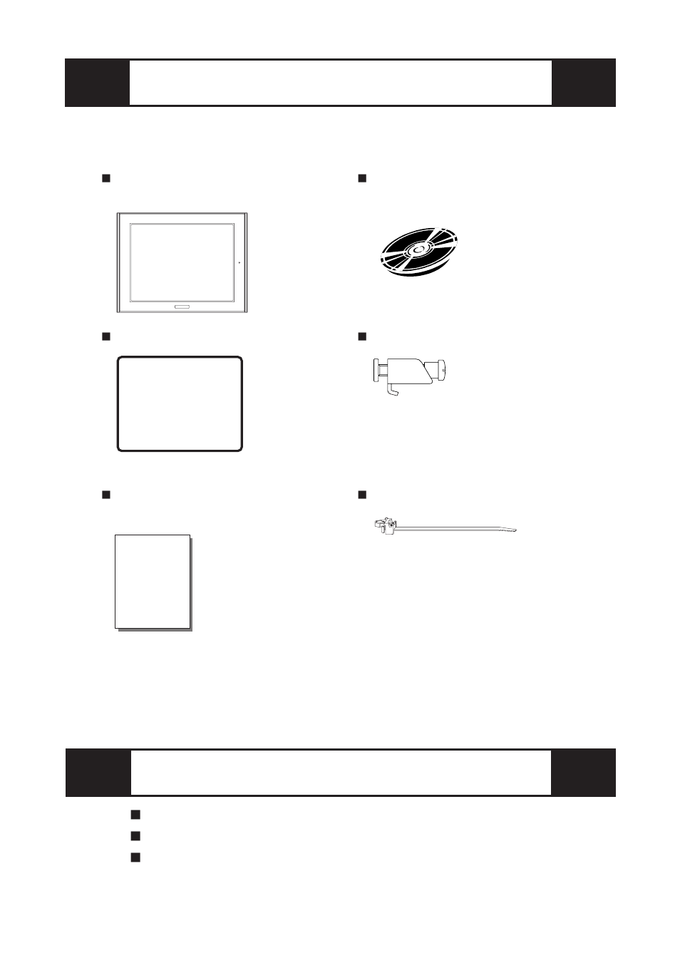 Package contents, Options | Proface FP3900 - 19 Flat Panel" User Manual | Page 4 / 20