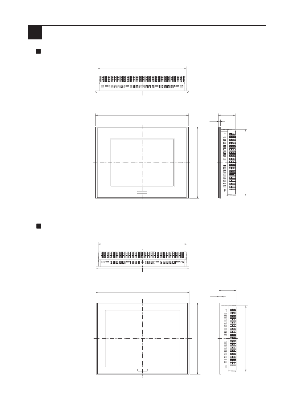 2dimensions | Proface FP3900 - 19 Flat Panel" User Manual | Page 6 / 20