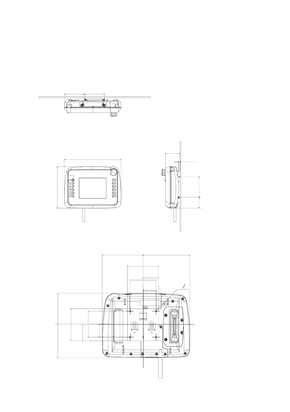 Proface FP3900 - 19 Flat Panel" User Manual | Page 5 / 8