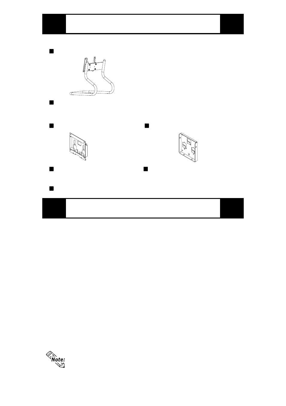 Rear cover, Options | Proface FP3900 - 19 Flat Panel" User Manual | Page 4 / 12