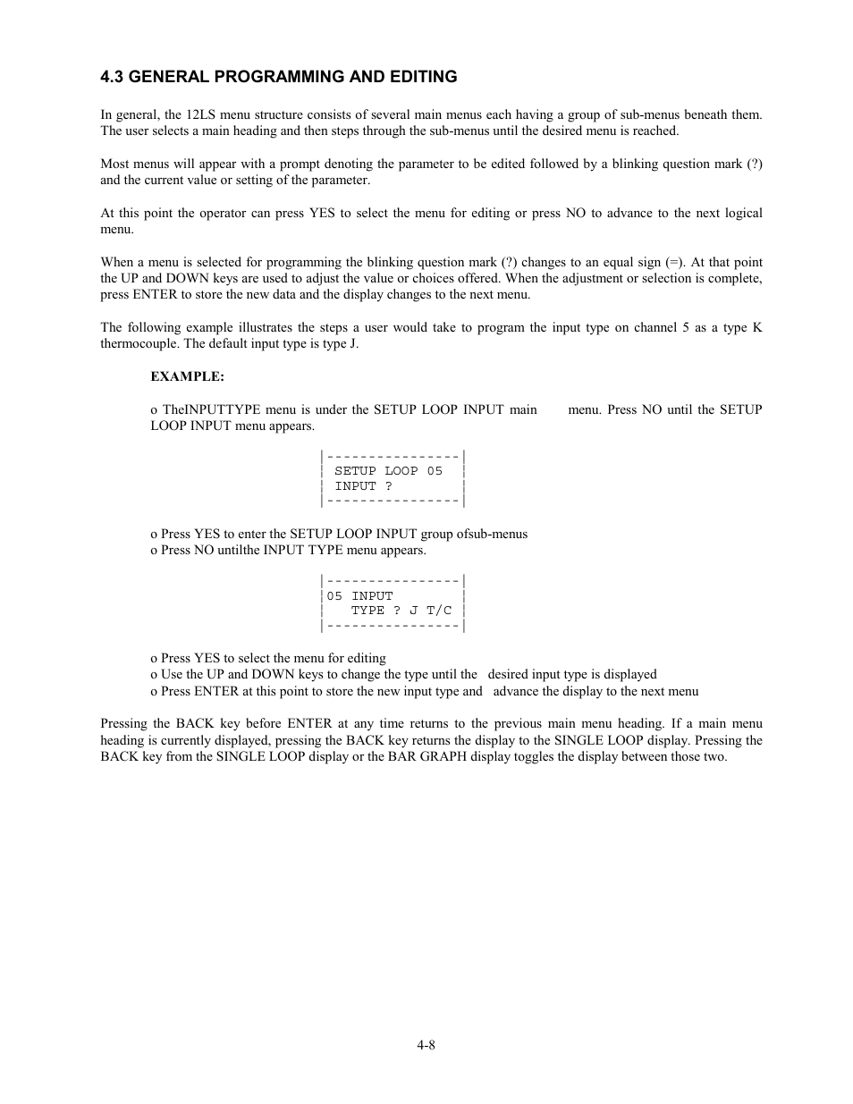 3 general programming and editing, 3 general programming and editing -8 | Watlow 12LS Controller User Manual | Page 41 / 111