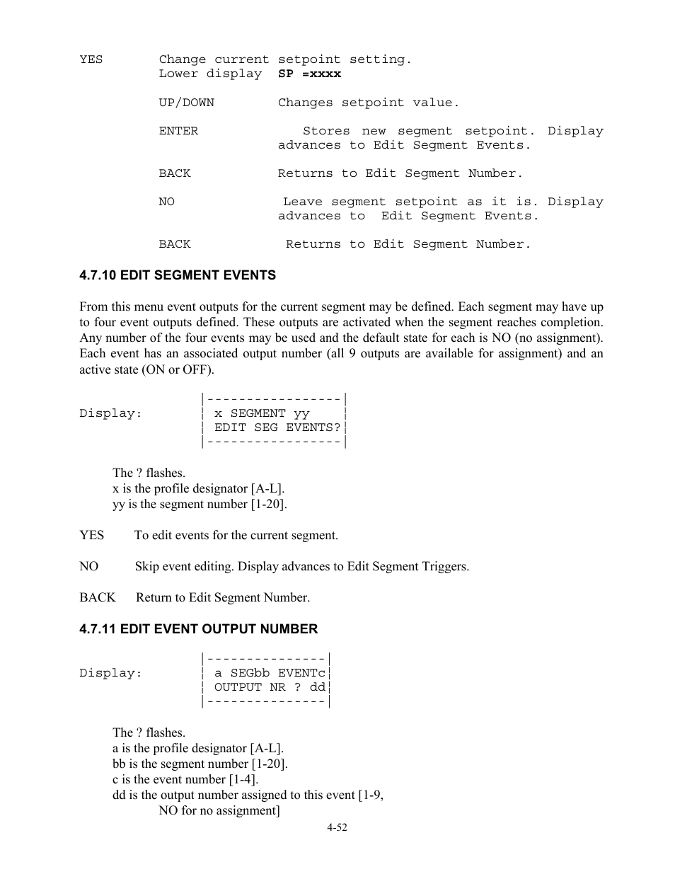 10 edit segment events, 11 edit event output number | Watlow 12LS Controller User Manual | Page 85 / 111