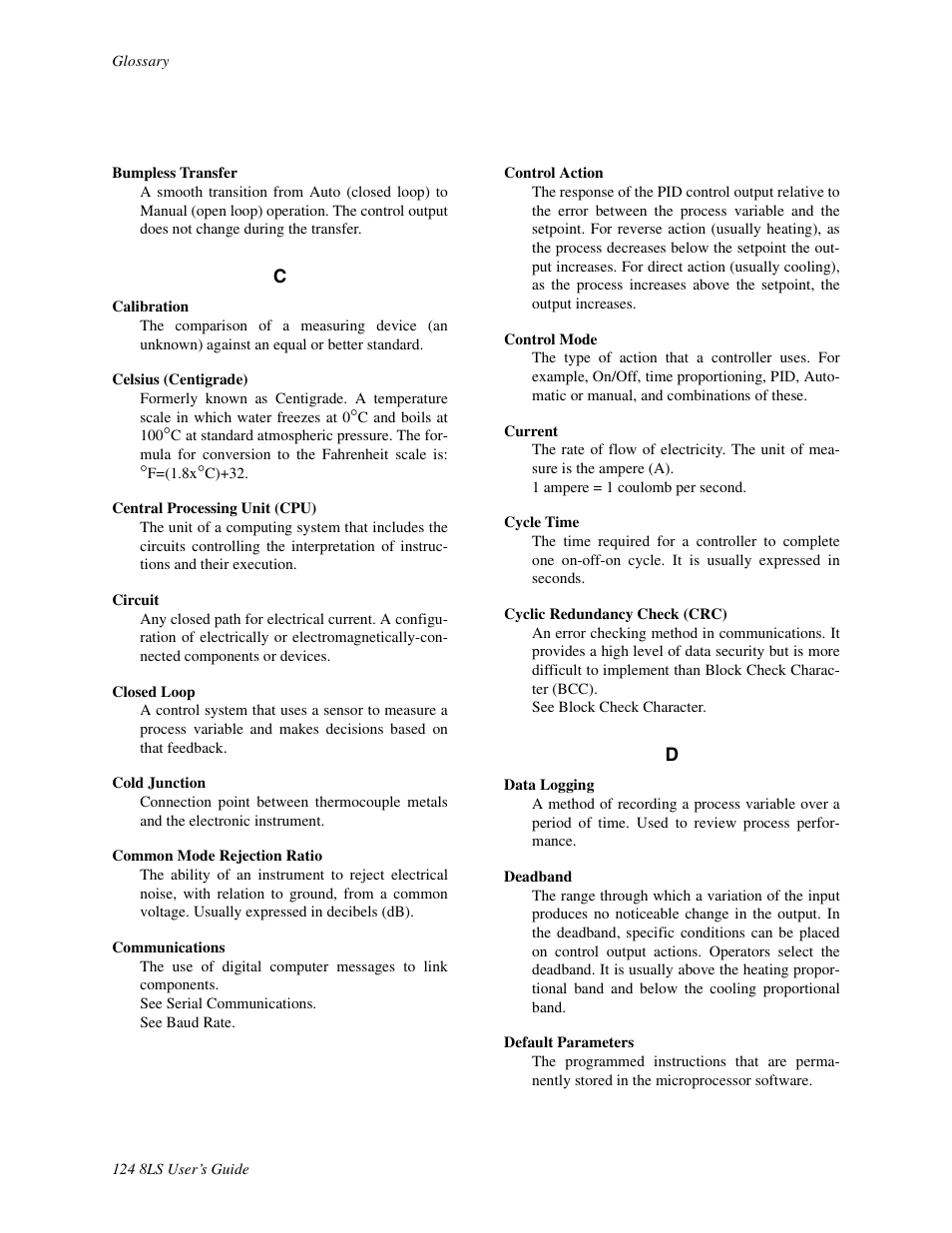 Watlow 8LS Controller User Manual | Page 132 / 140