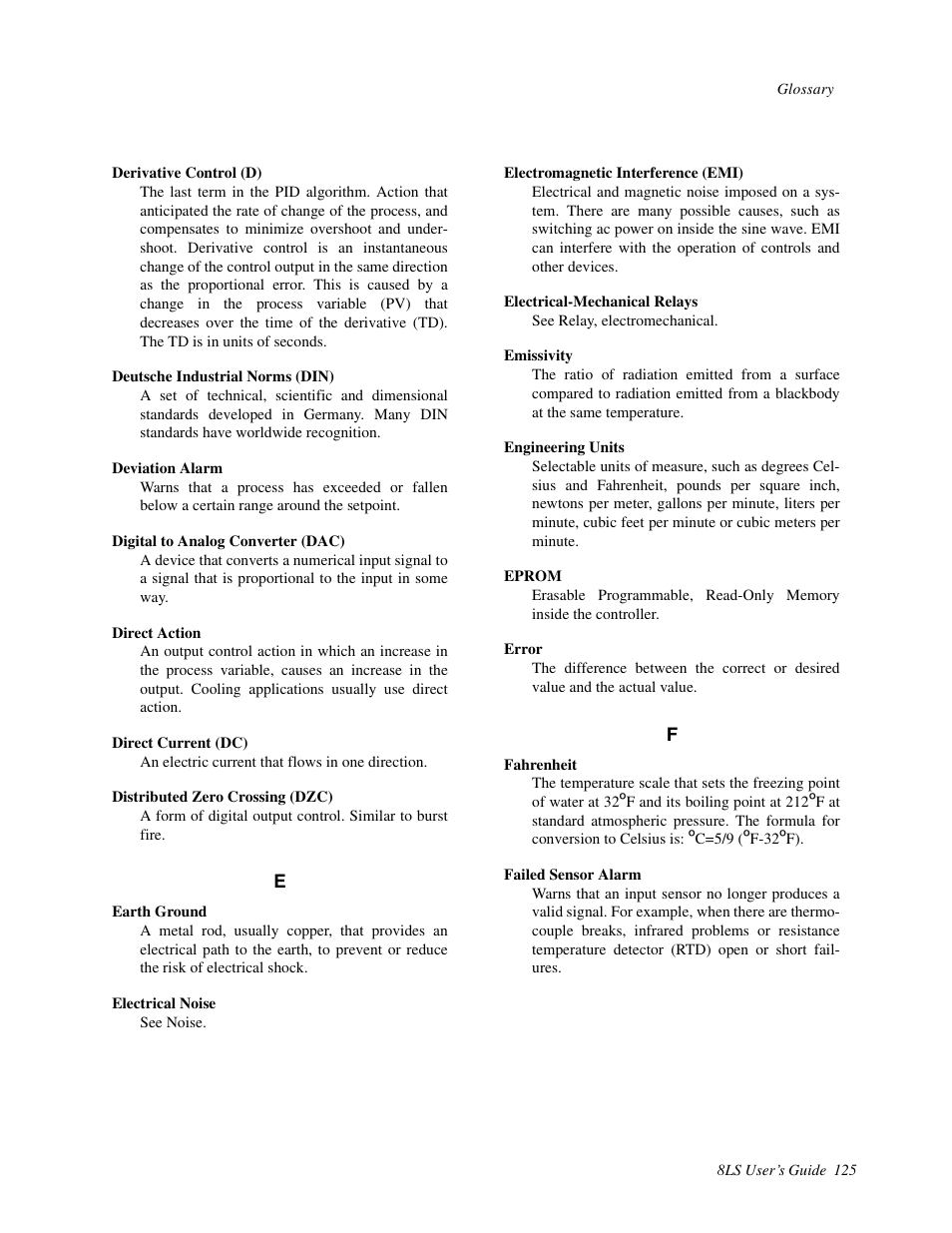 Watlow 8LS Controller User Manual | Page 133 / 140