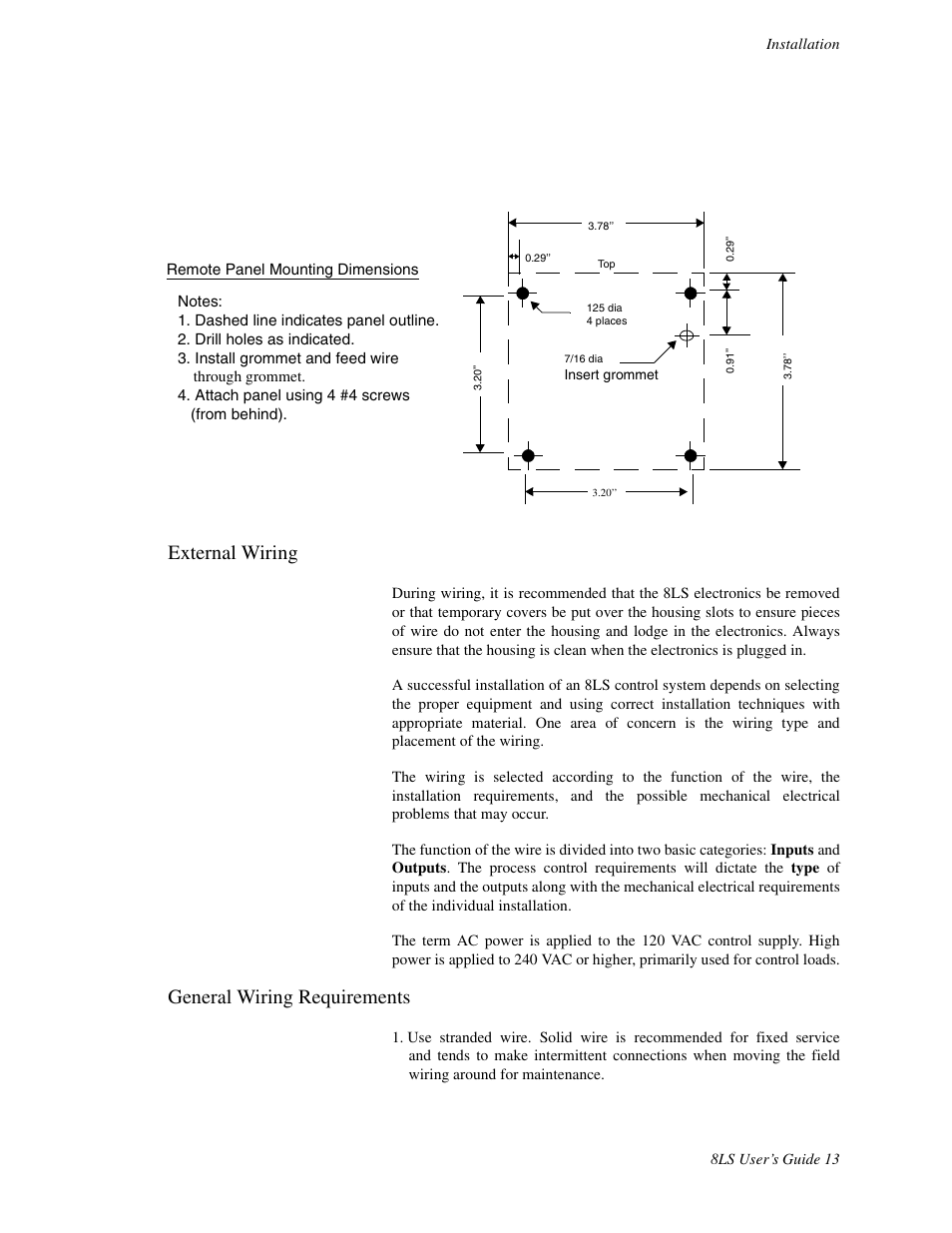 External wiring, General wiring requirements | Watlow 8LS Controller User Manual | Page 21 / 140