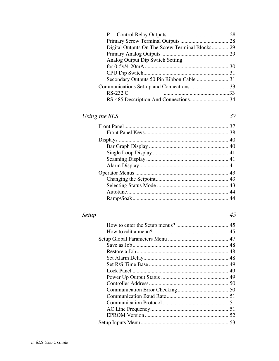 Watlow 8LS Controller User Manual | Page 4 / 140