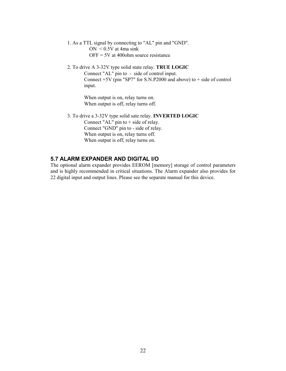 7 alarm expander and digital i/o | Watlow 8PID Controller User Manual | Page 27 / 55