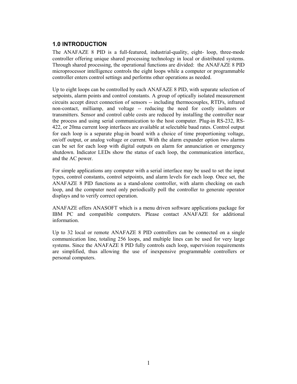 0 introduction | Watlow 8PID Controller User Manual | Page 6 / 55