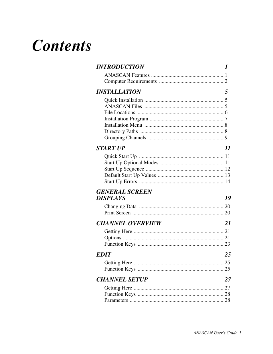 Watlow ANASCAN User Manual | Page 3 / 62