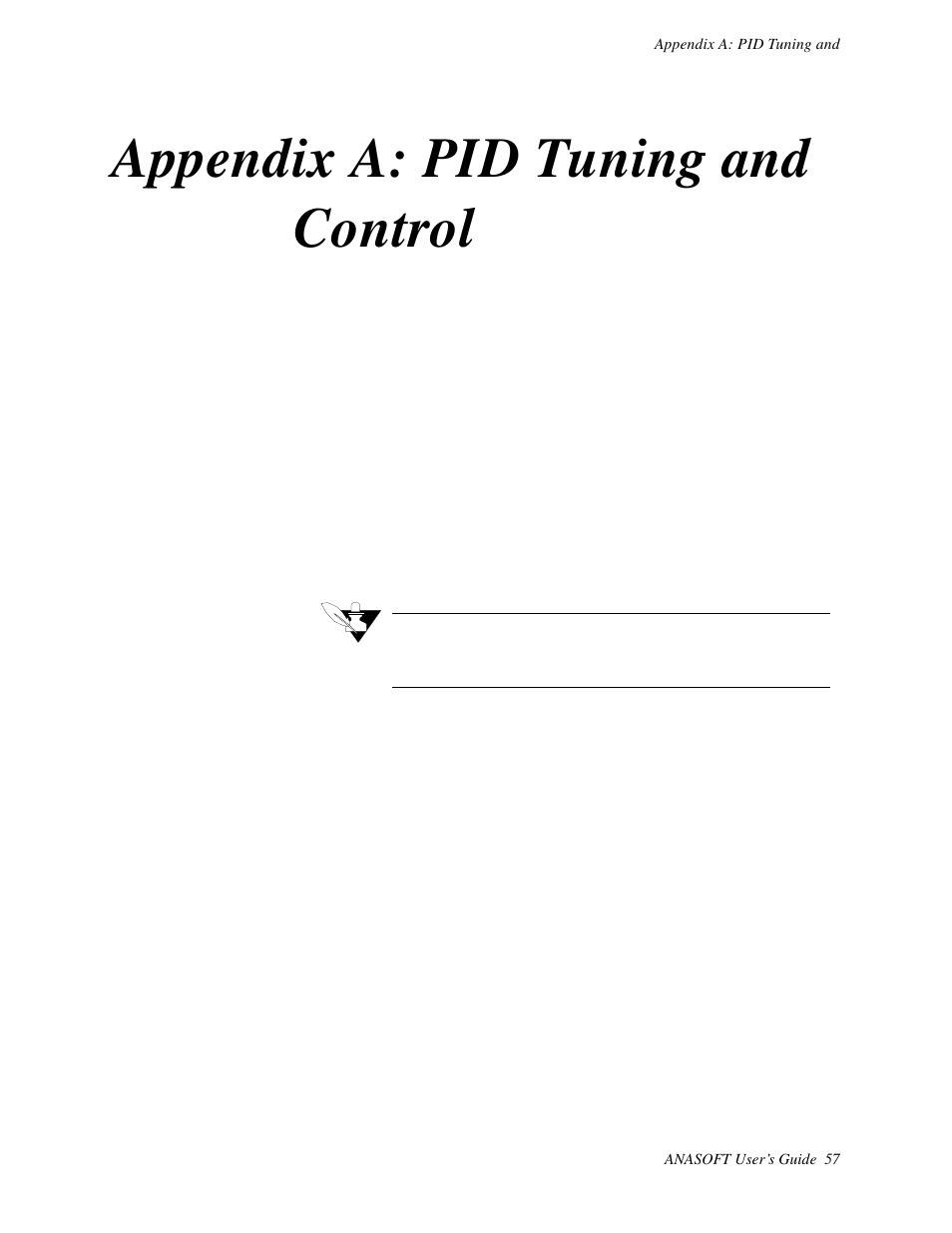 Appendix a: pid tuning and control, Introduction, Control modes | Watlow ANASOFT User Manual | Page 67 / 95