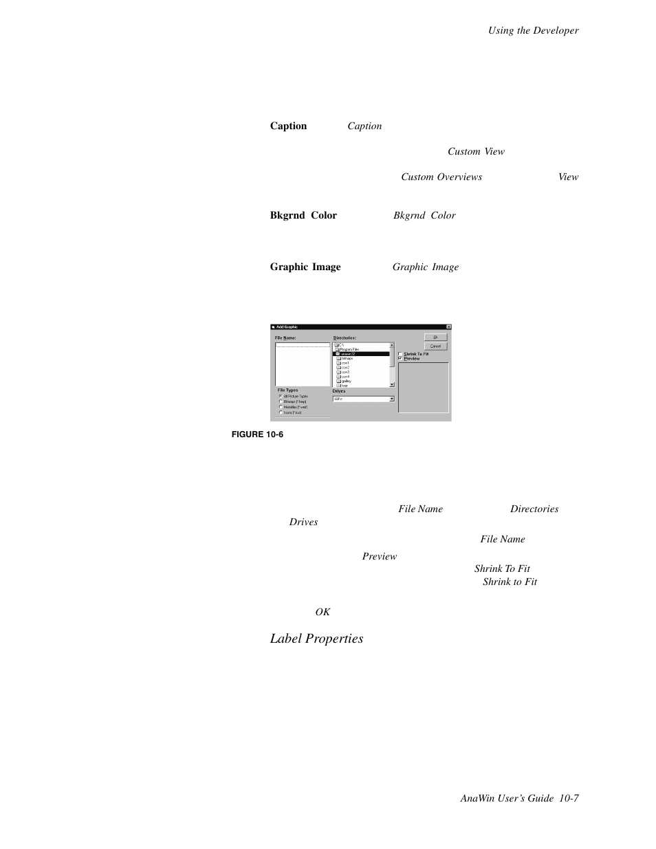 Label properties | Watlow ANAWIN 2 User Manual | Page 101 / 154