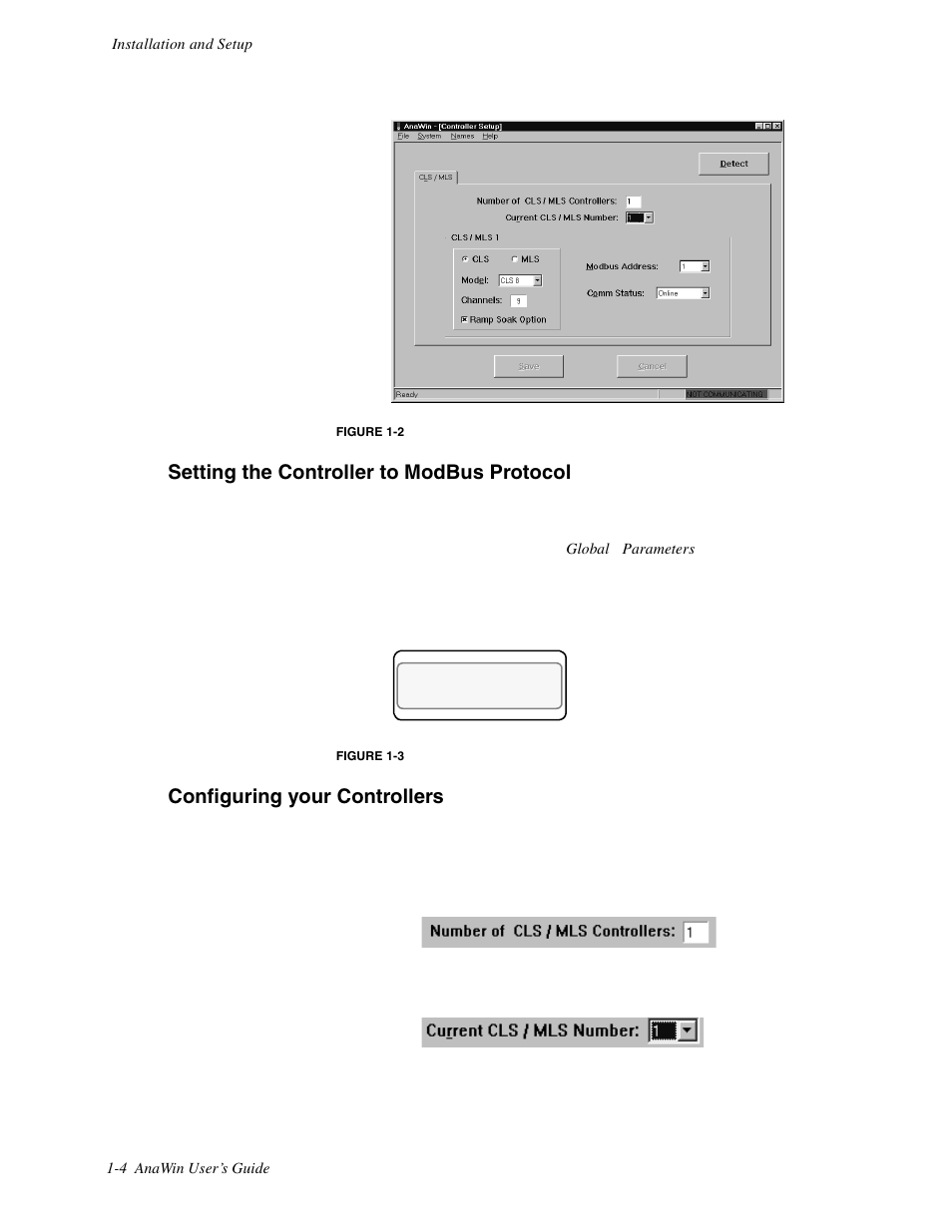 Setting the controller to modbus protocol, Configuring your controllers | Watlow ANAWIN 2 User Manual | Page 12 / 154