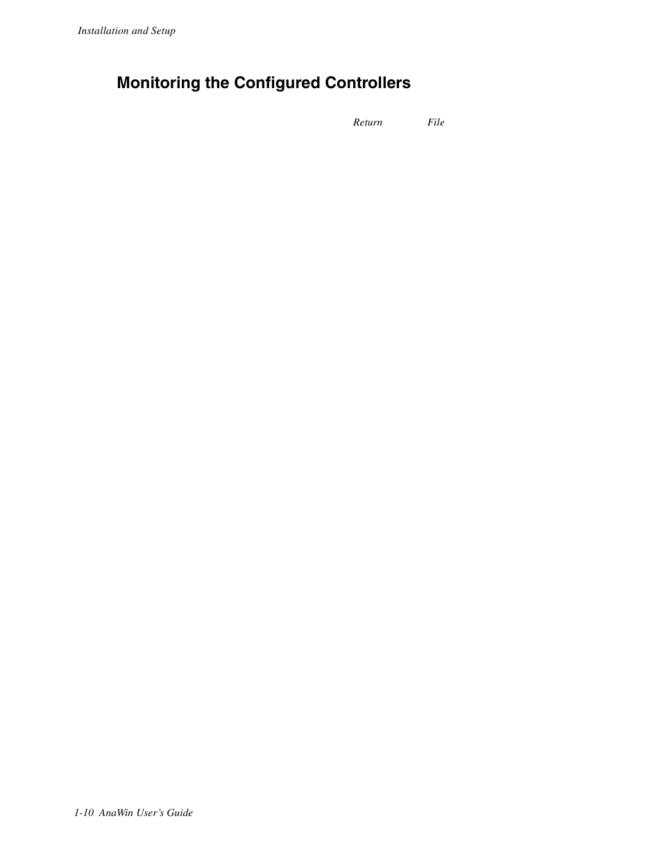 Monitoring the configured controllers | Watlow ANAWIN 2 User Manual | Page 18 / 154