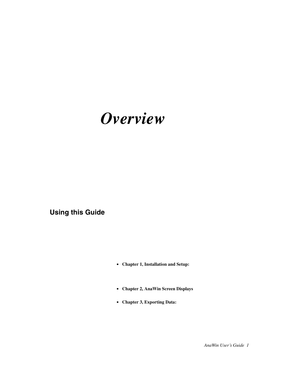Overview, Using this guide | Watlow ANAWIN 2 User Manual | Page 7 / 154