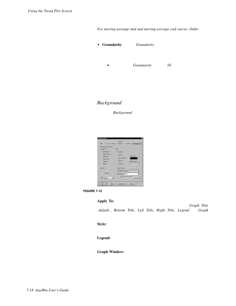 Background | Watlow ANAWIN 2 User Manual | Page 80 / 154