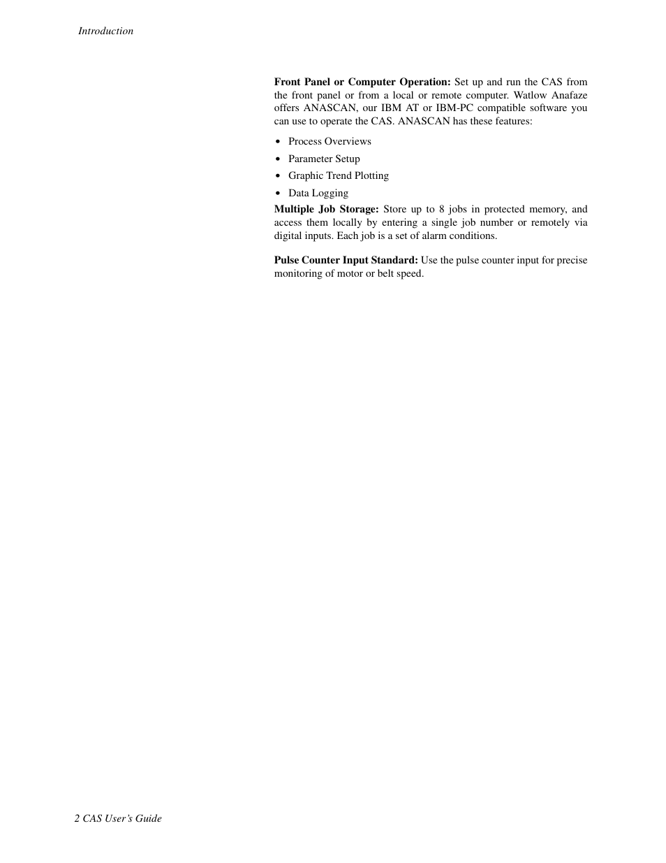 Watlow CAS User Manual | Page 12 / 98