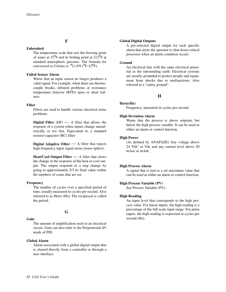 Watlow CAS User Manual | Page 92 / 98