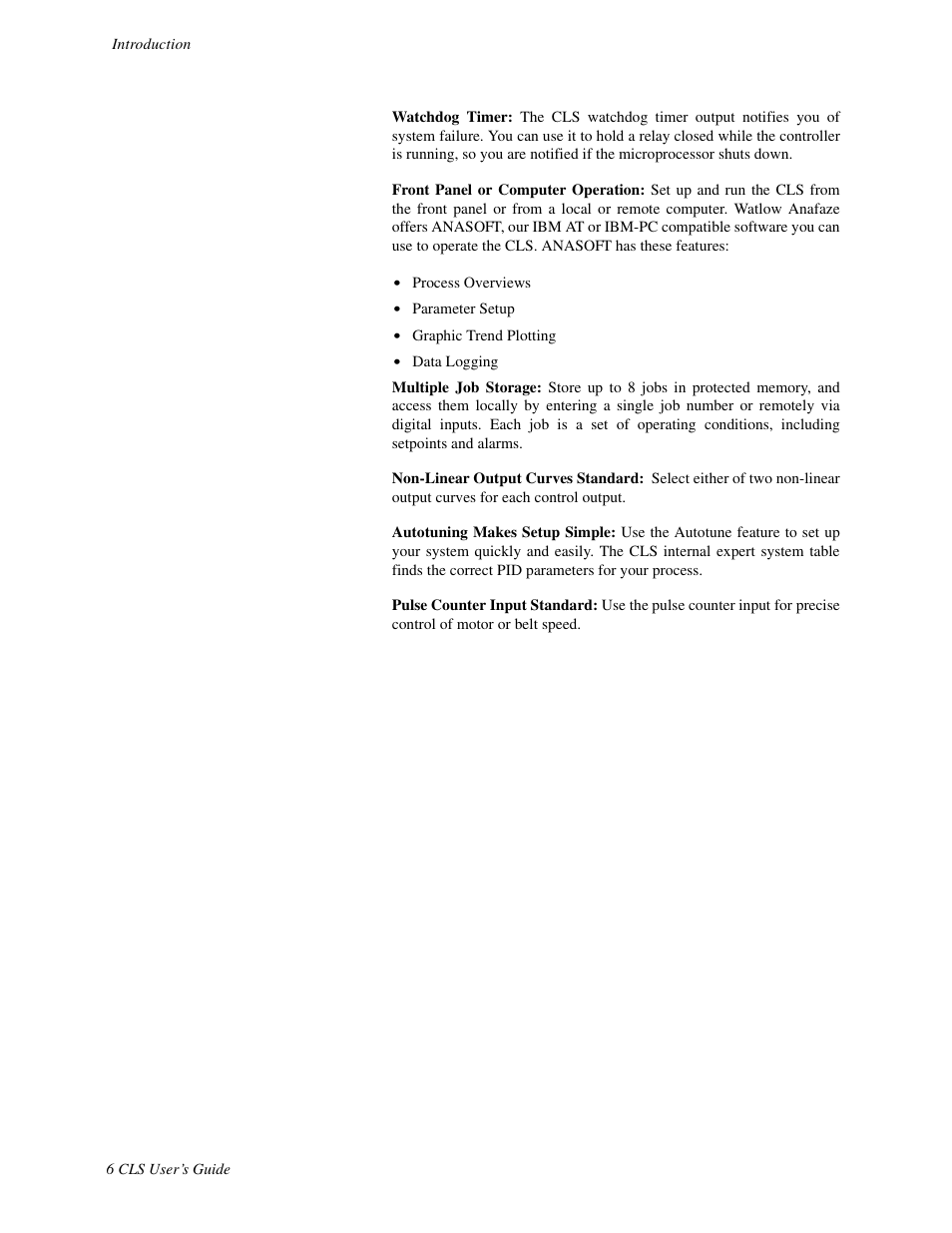 Watlow CLS User Manual | Page 14 / 180