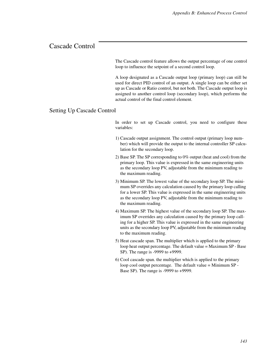Cascade control, Setting up cascade control | Watlow CLS User Manual | Page 151 / 180