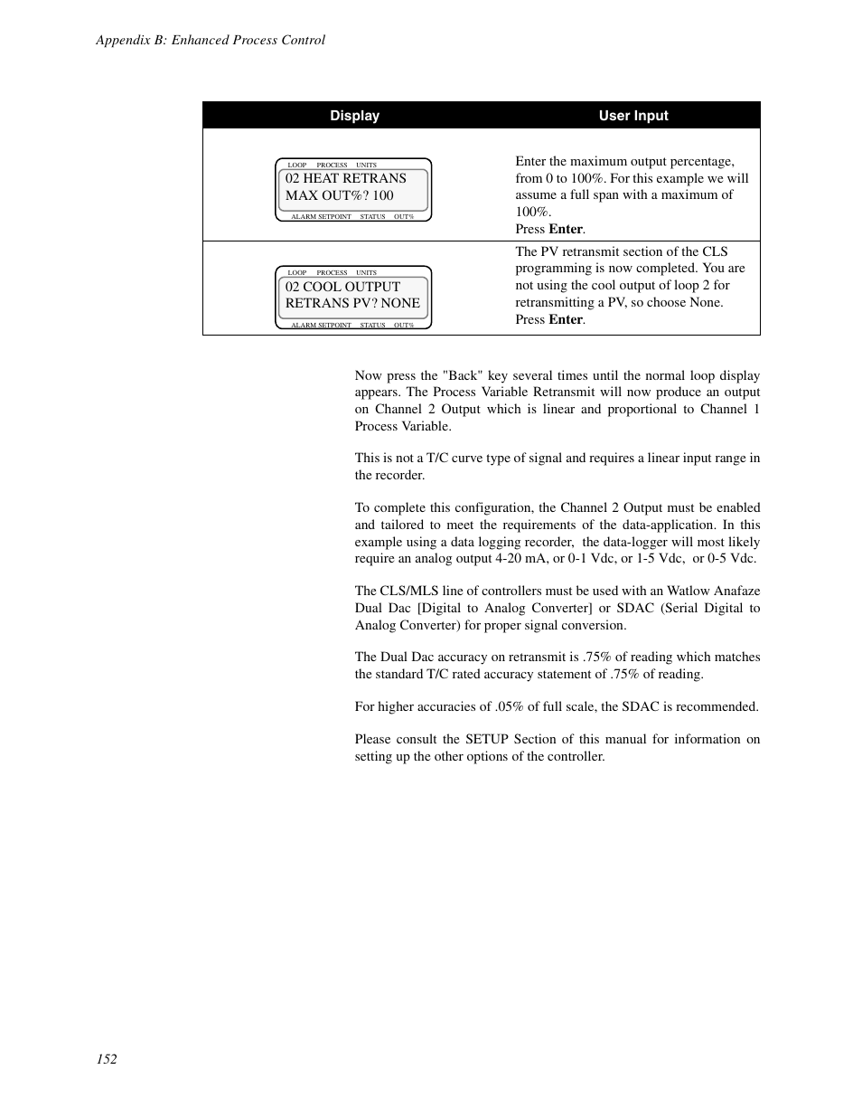 Watlow CLS User Manual | Page 160 / 180