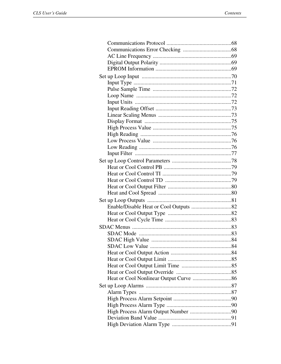 Watlow CLS User Manual | Page 5 / 180