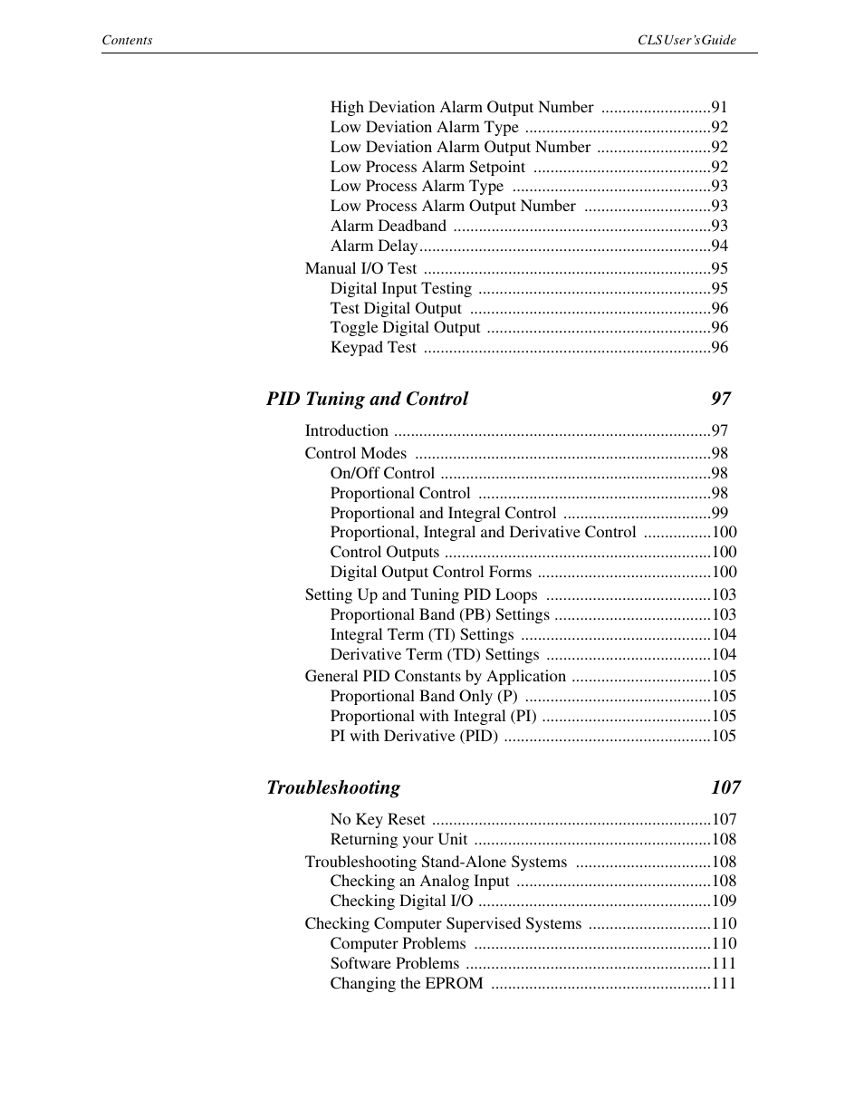 Watlow CLS User Manual | Page 6 / 180