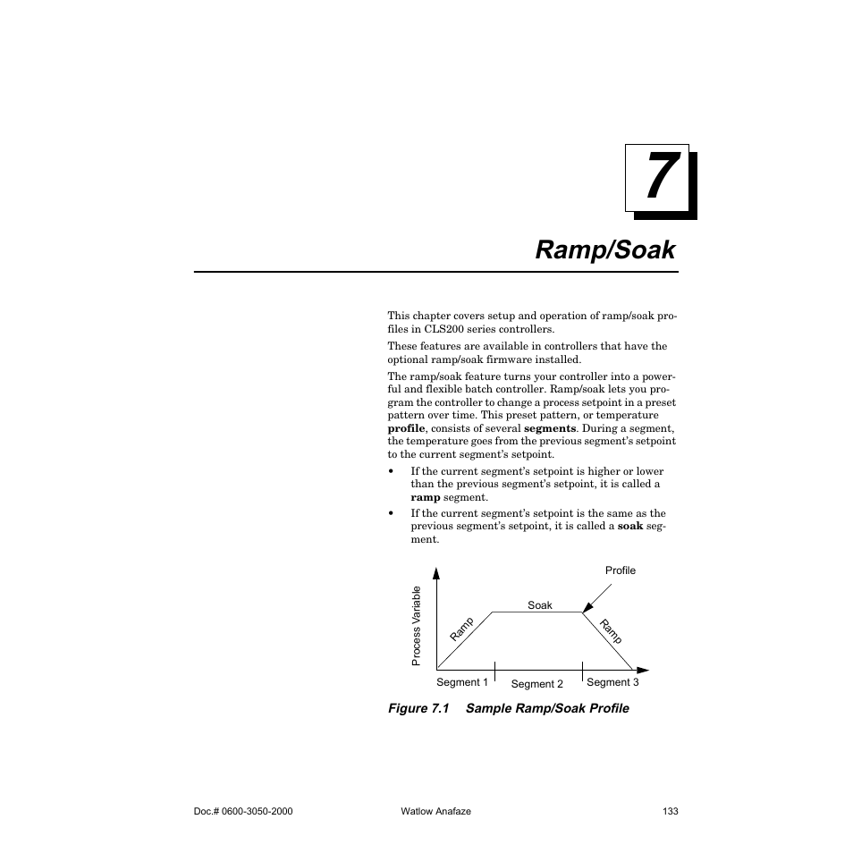 Ramp/soak | Watlow CLS200 User Manual | Page 149 / 251