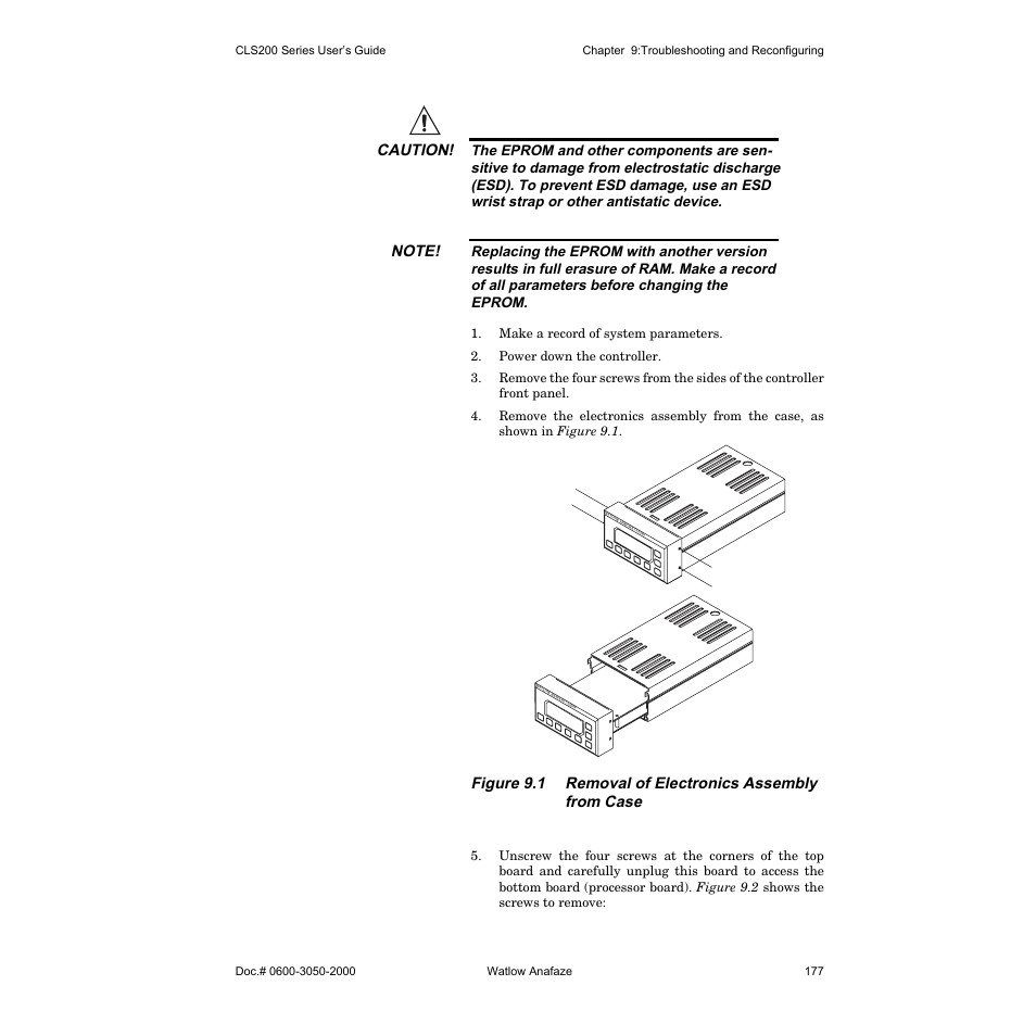 Watlow CLS200 User Manual | Page 193 / 251