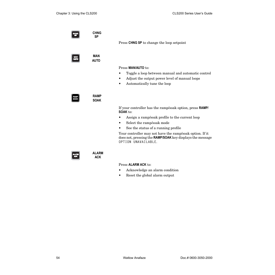 Watlow CLS200 User Manual | Page 70 / 251