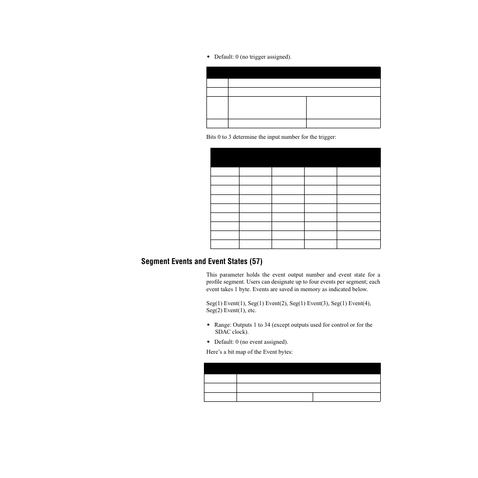 Segment events and event states (57) | Watlow CLS200, MLS300 and CAS200 User Manual | Page 71 / 92