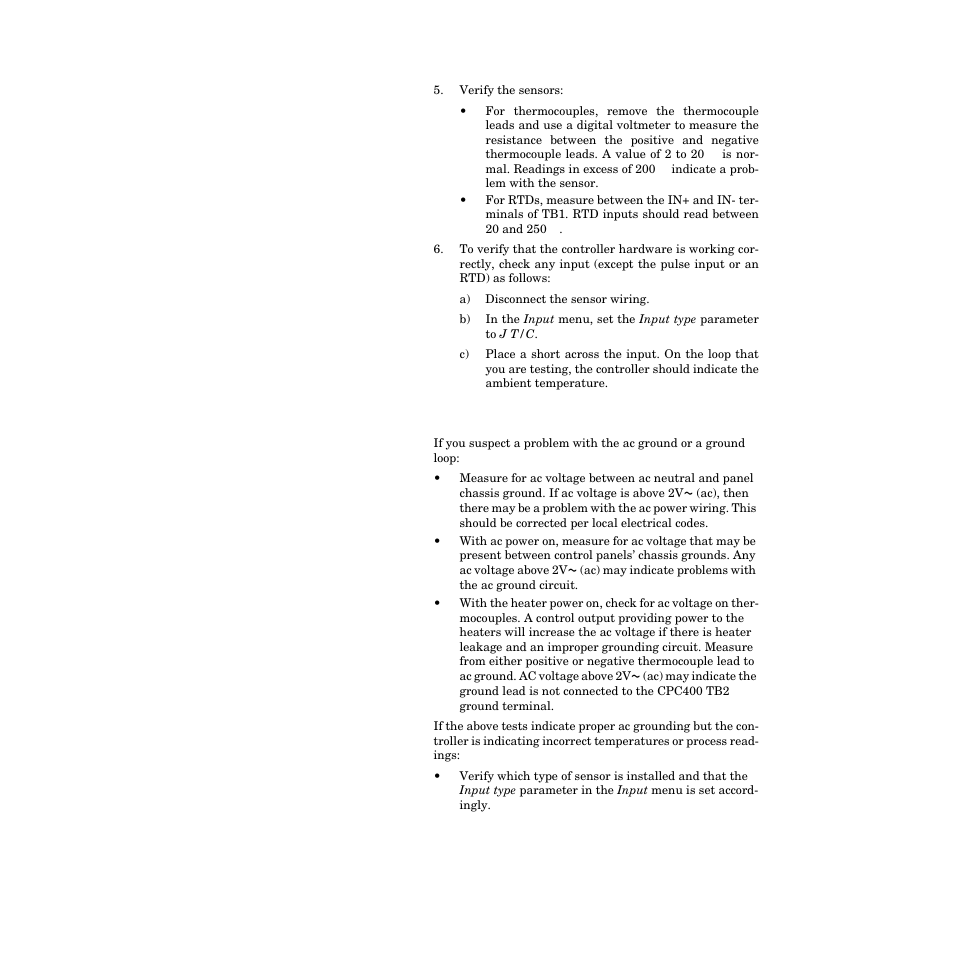 Earth grounding | Watlow CPC400 User Manual | Page 163 / 230