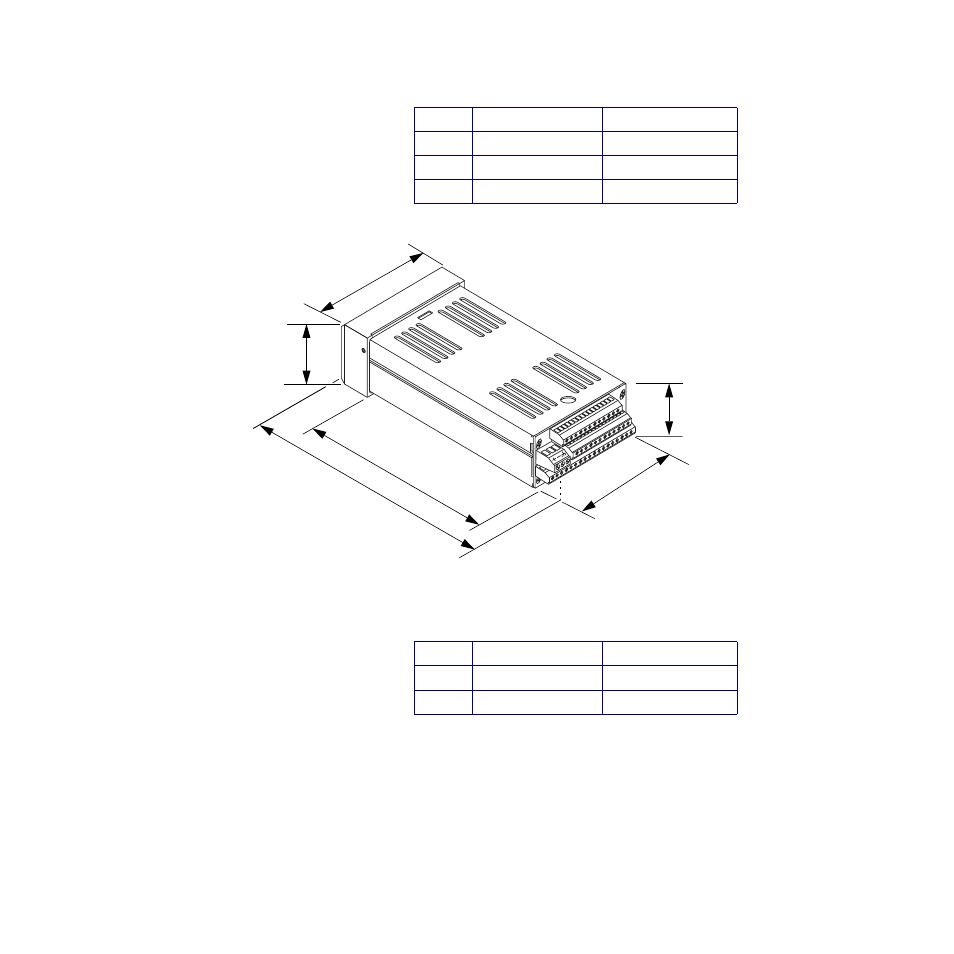 Figure 7.1—cpc400 module dimensions 166 | Watlow CPC400 User Manual | Page 180 / 230