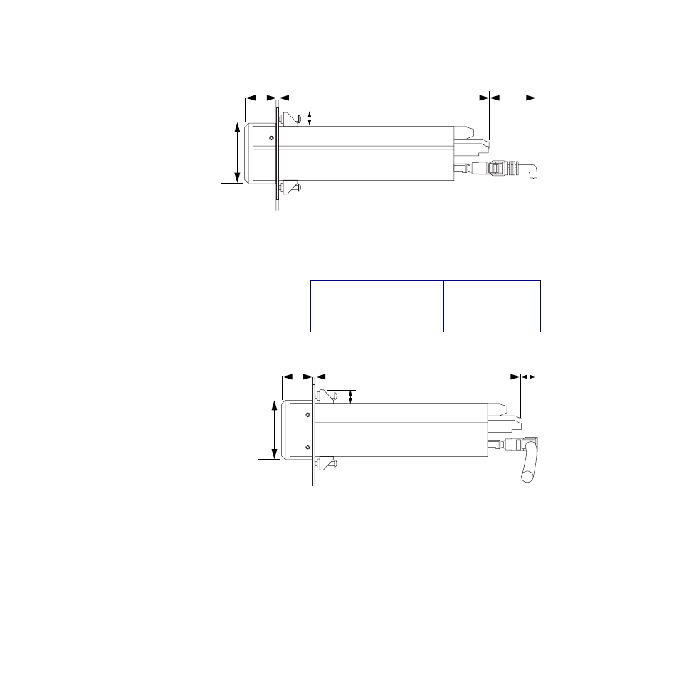 Table 7.5—cpc400 with right angle scsi 167 | Watlow CPC400 User Manual | Page 181 / 230