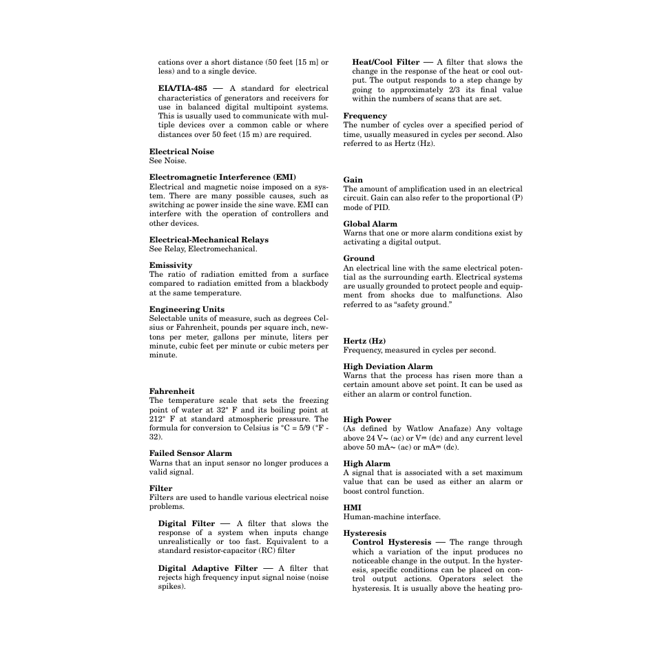 Watlow CPC400 User Manual | Page 211 / 230