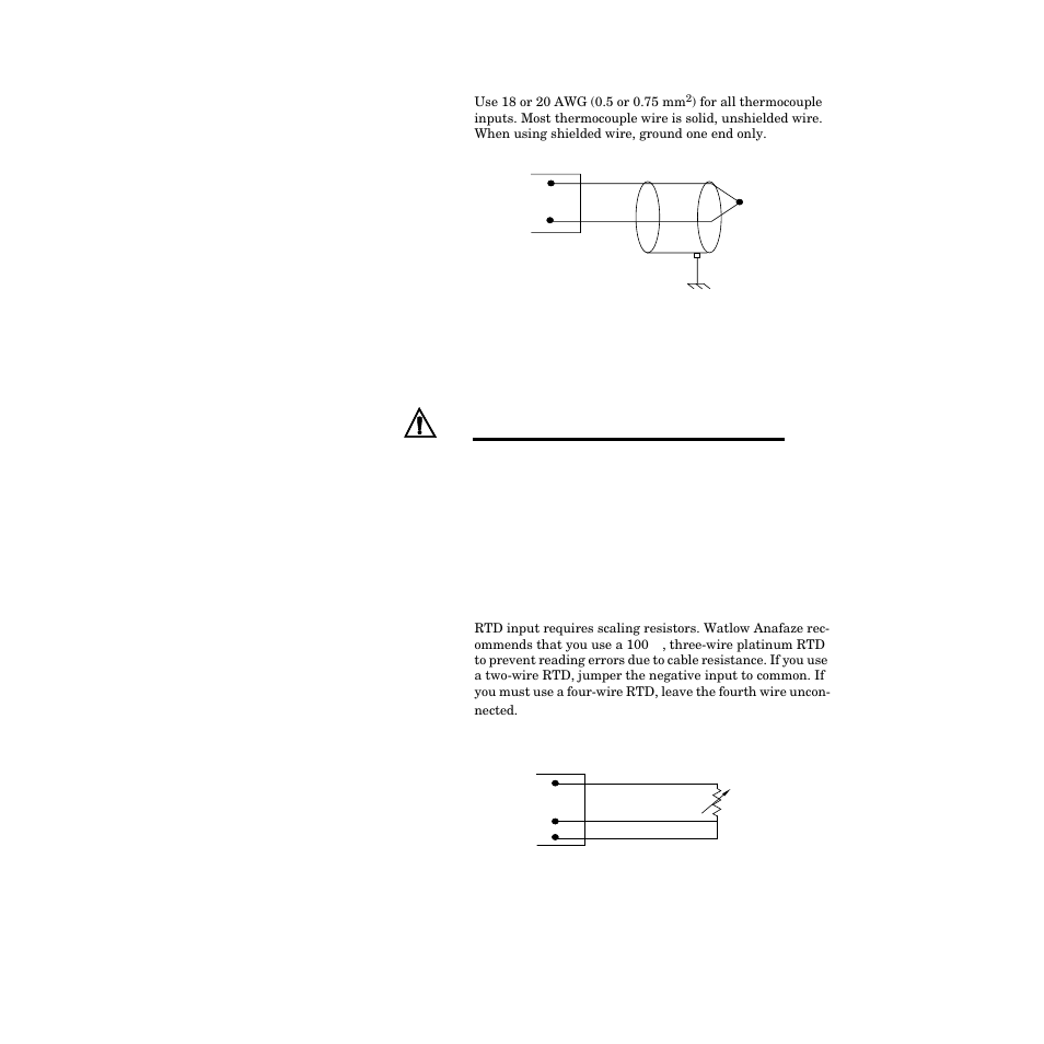 Rtd input connections | Watlow CPC400 User Manual | Page 43 / 230