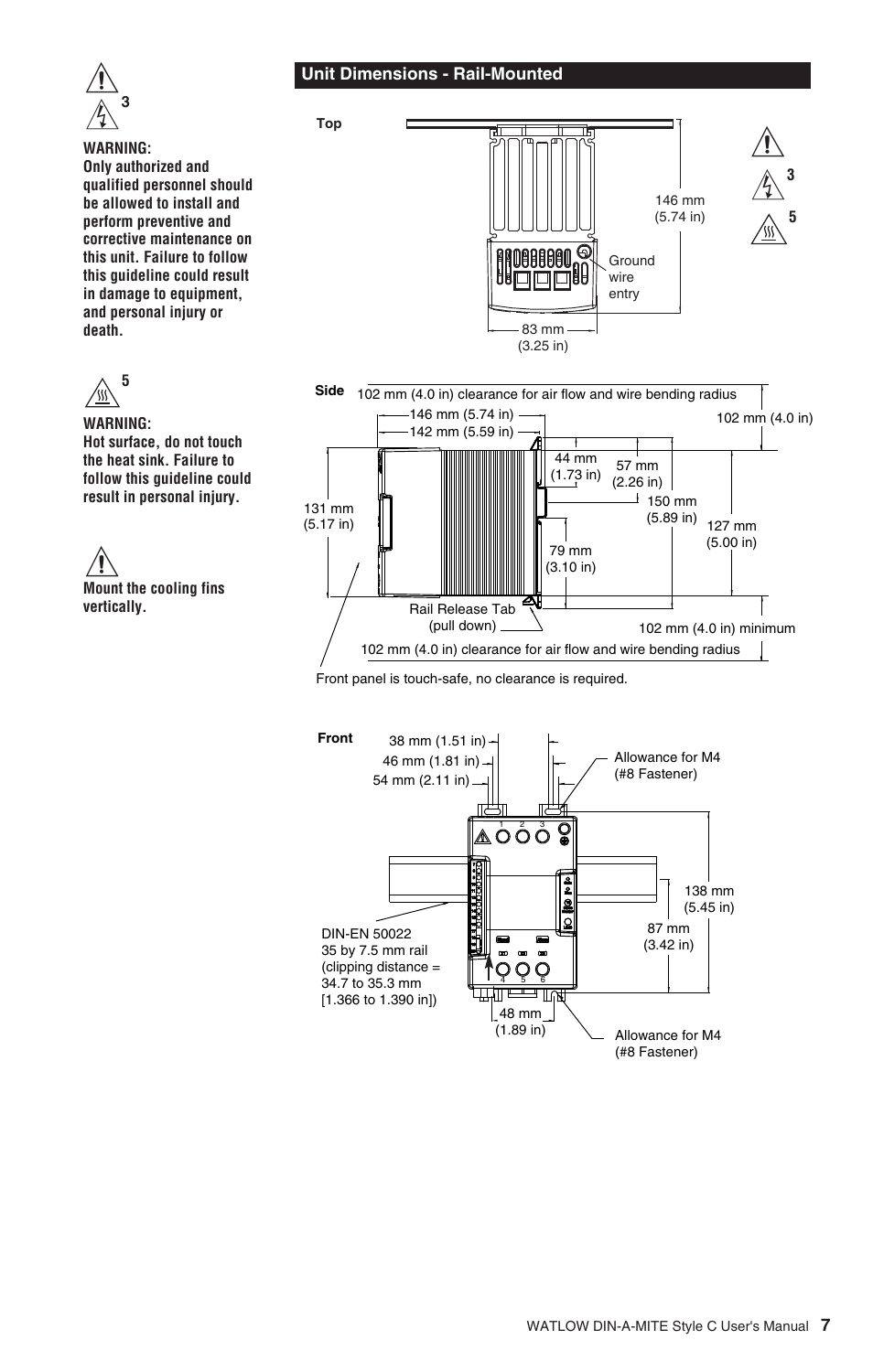Watlow DIN-A-MITE Style C User Manual | Page 7 / 22
