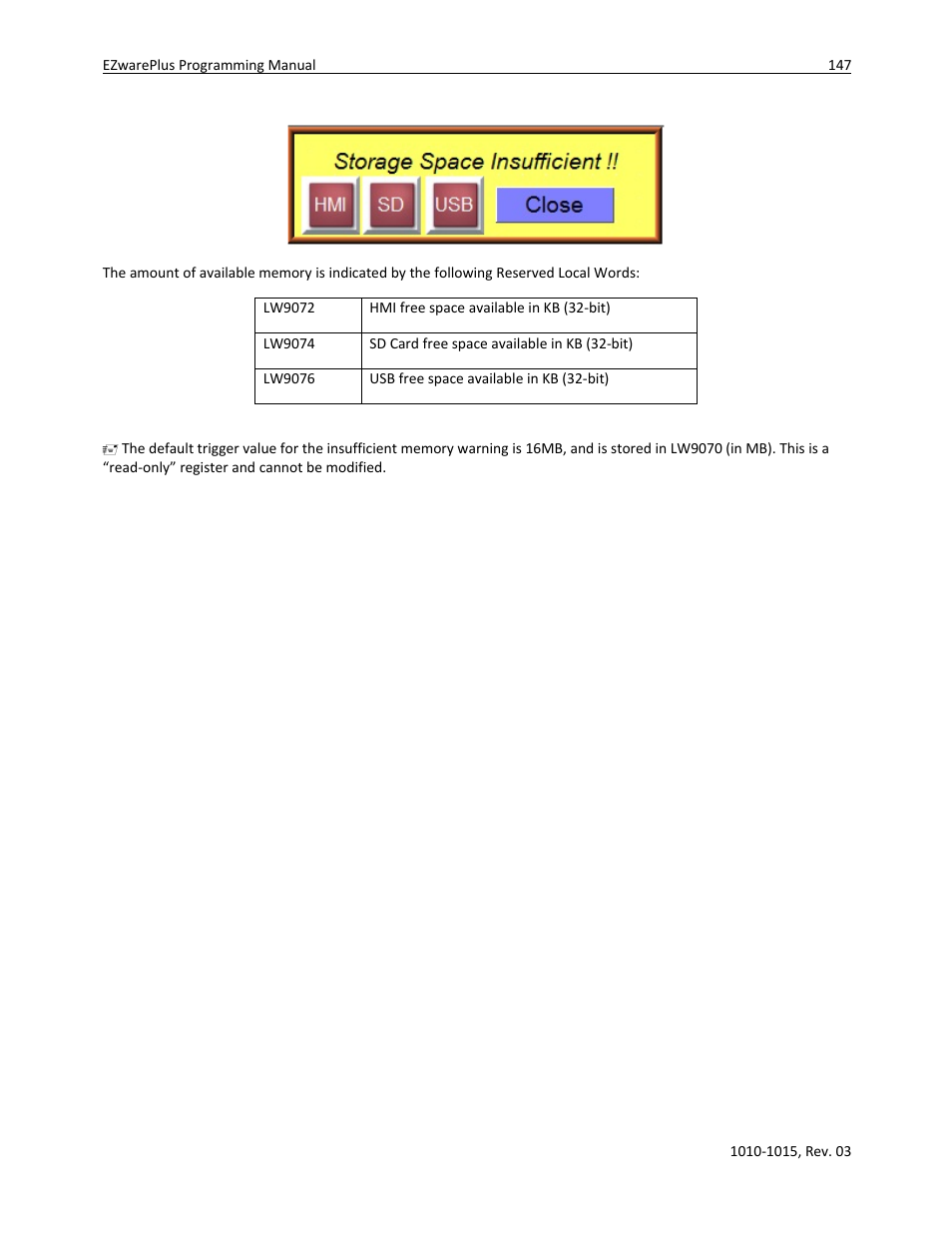 Watlow EZwarePlus Programming User Manual | Page 155 / 264