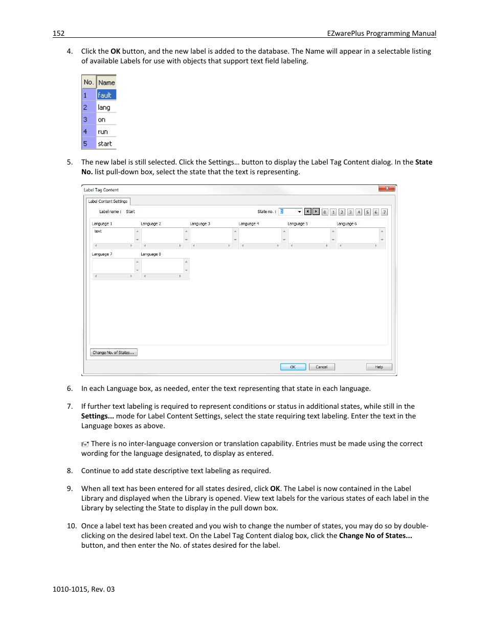 Watlow EZwarePlus Programming User Manual | Page 160 / 264