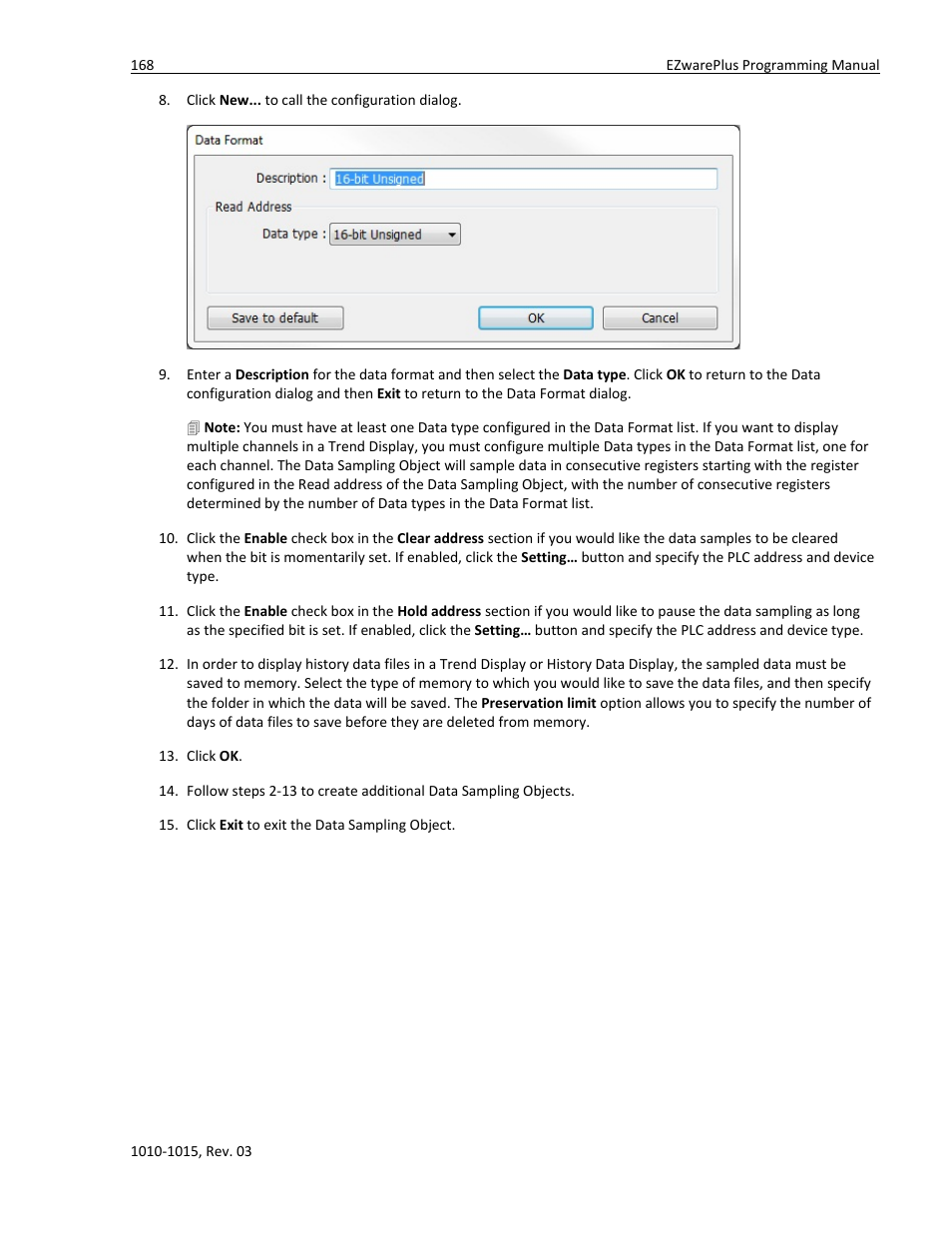 Watlow EZwarePlus Programming User Manual | Page 176 / 264