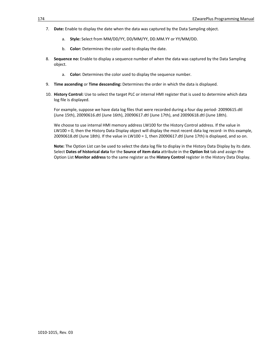 Watlow EZwarePlus Programming User Manual | Page 182 / 264