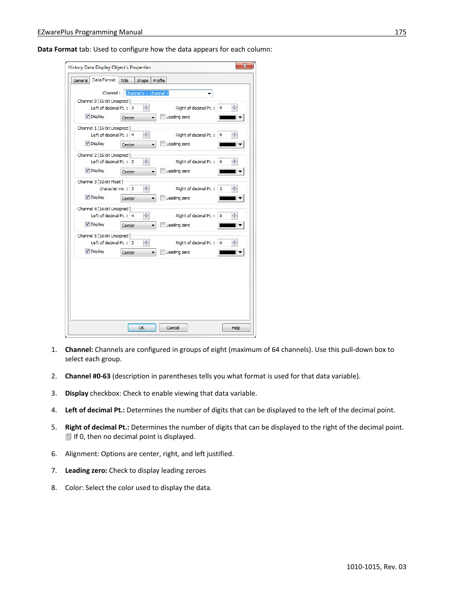 Watlow EZwarePlus Programming User Manual | Page 183 / 264