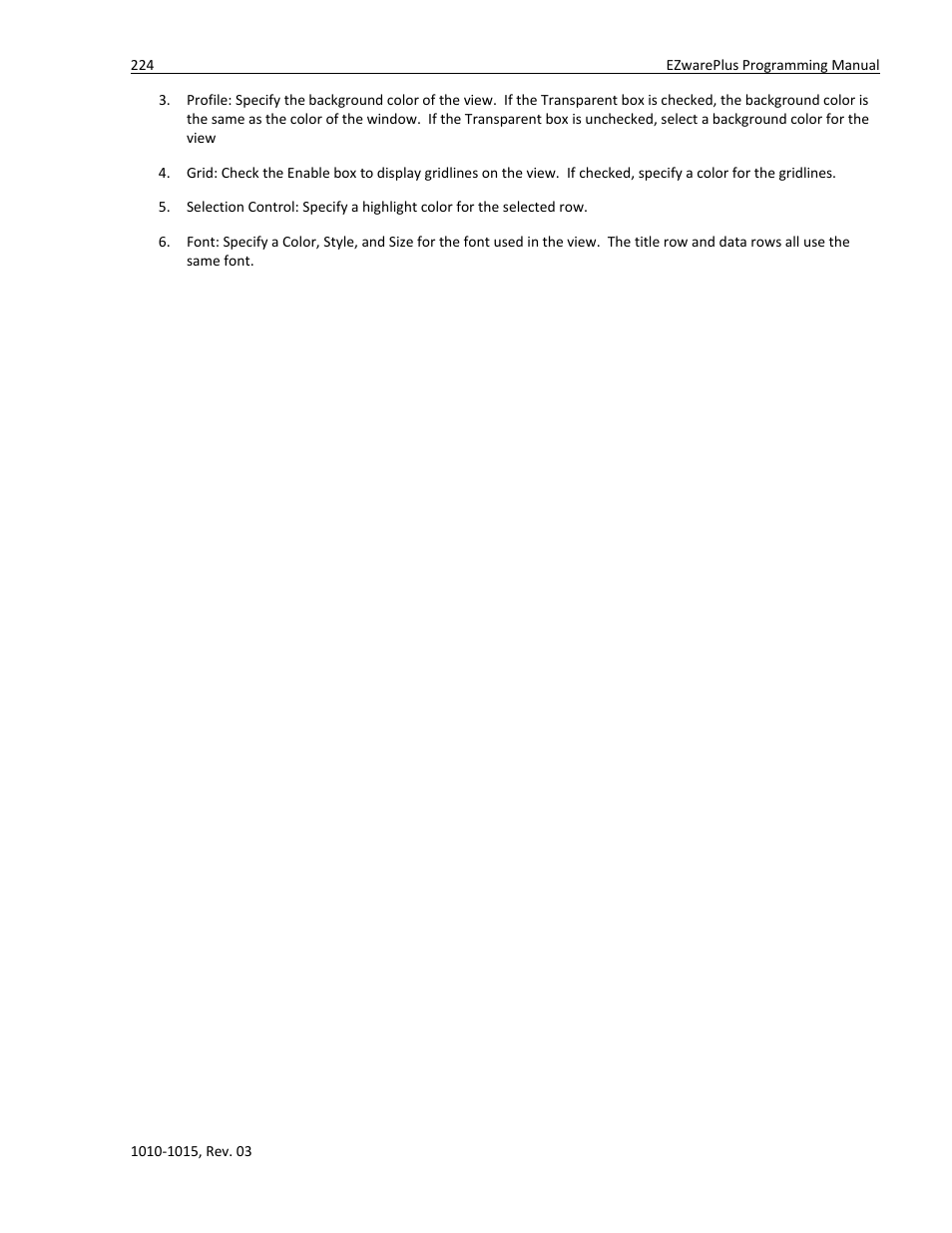 Watlow EZwarePlus Programming User Manual | Page 232 / 264