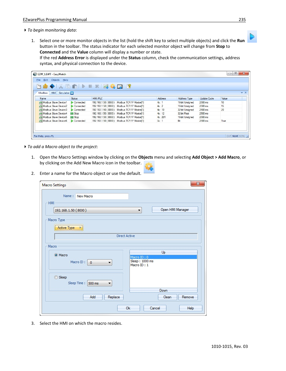 Watlow EZwarePlus Programming User Manual | Page 243 / 264