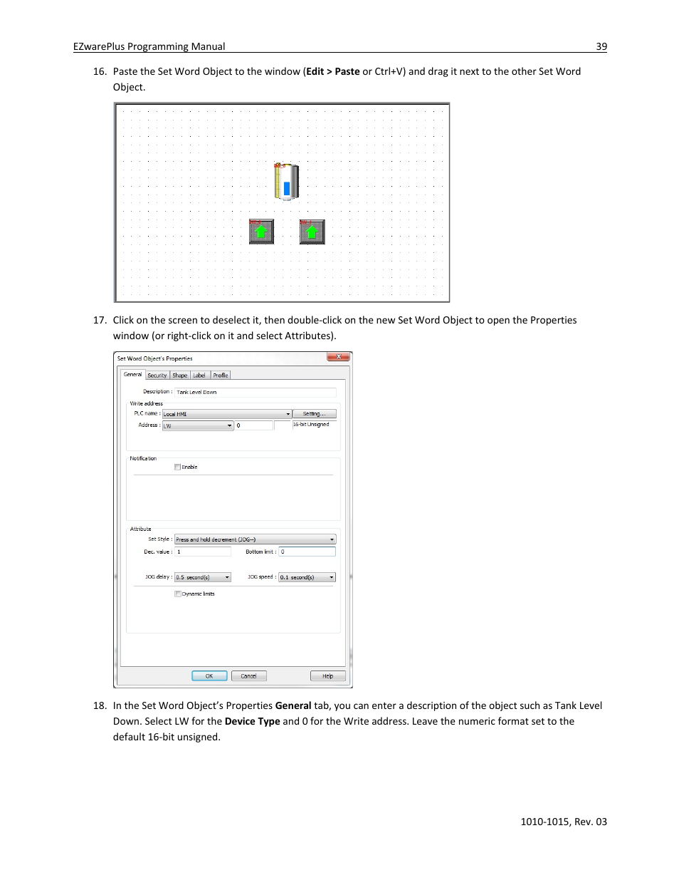 Watlow EZwarePlus Programming User Manual | Page 47 / 264