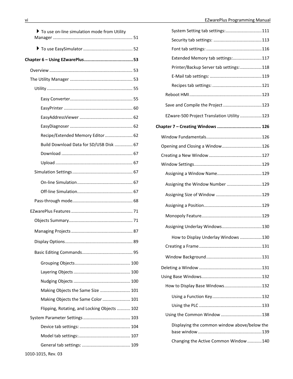 Watlow EZwarePlus Programming User Manual | Page 6 / 264
