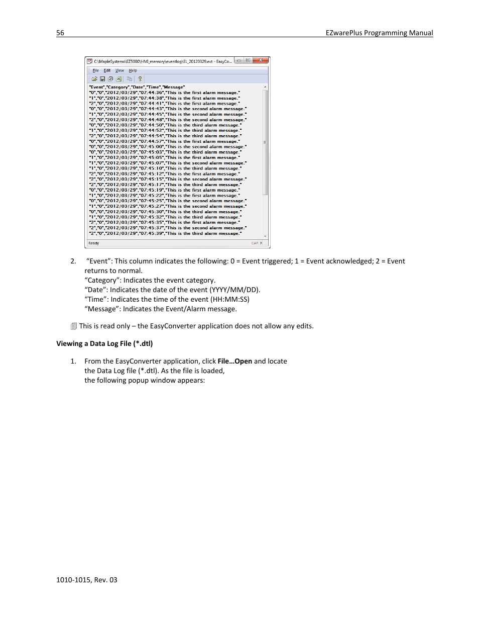 Watlow EZwarePlus Programming User Manual | Page 64 / 264