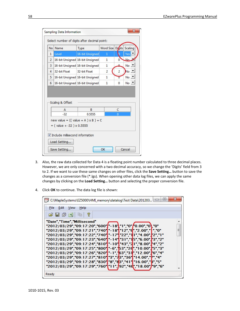 Watlow EZwarePlus Programming User Manual | Page 66 / 264
